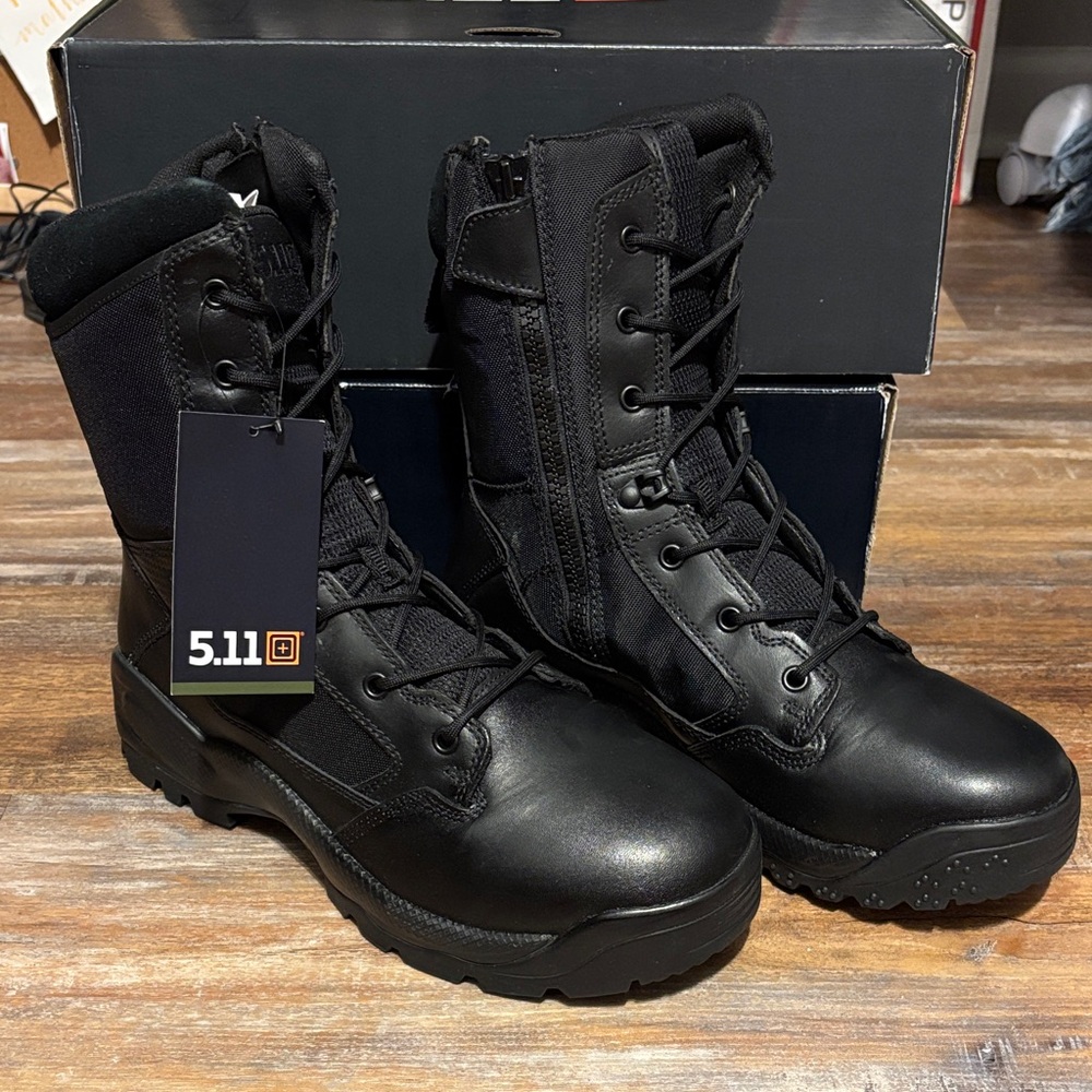 5.11 Tactical Black ATAC 2.0 8" Tactical Boots